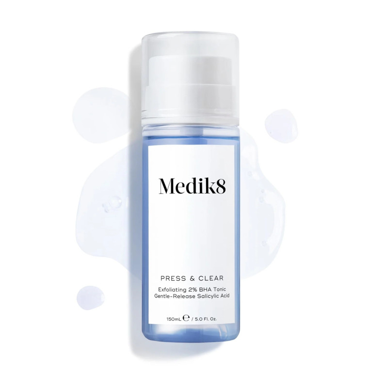 Відлущуючий тонер з 2% інкапсульованою саліциловою кислотою MEDIK8 Press & Clear Exfoliating 2% BHA Tonic 150 мл