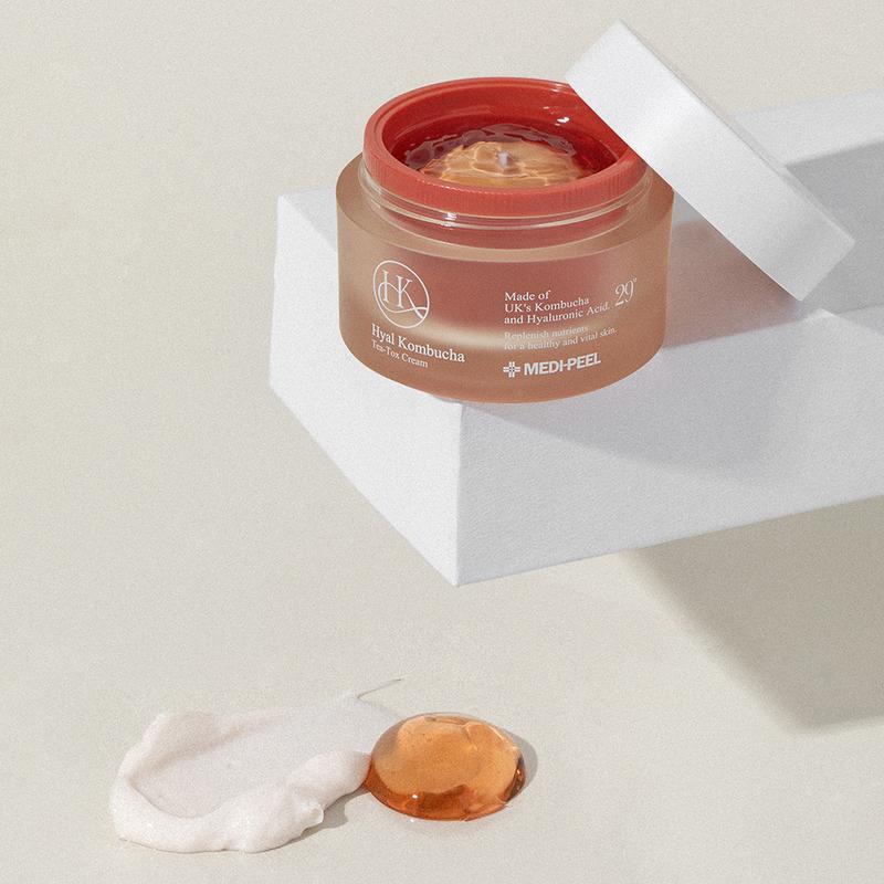 Зволожувальний крем з комбучею Medi-Peel Hyal Kombucha Tea-Tox Cream