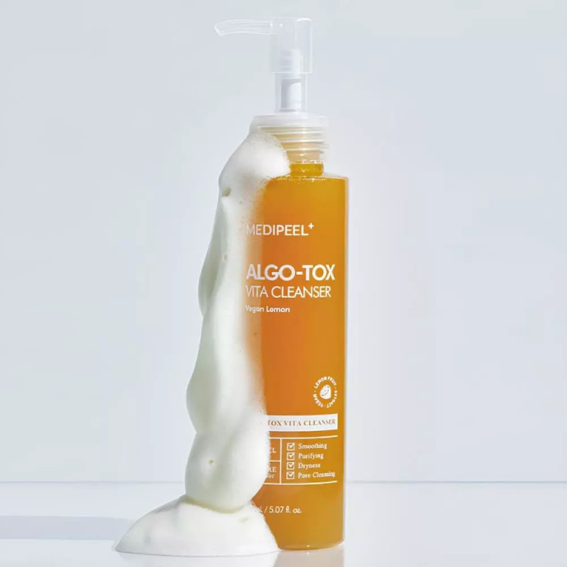 Гель для очищення шкіри Medi-Peel Algo-Tox Vita Cleanser Vegan Lemon, 150ml