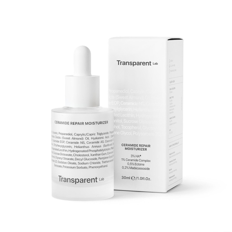 Ультразволожуюча сироватка TRANSPARENT-LAB CERAMIDE REPAIR MOISTURIZER 30 мл