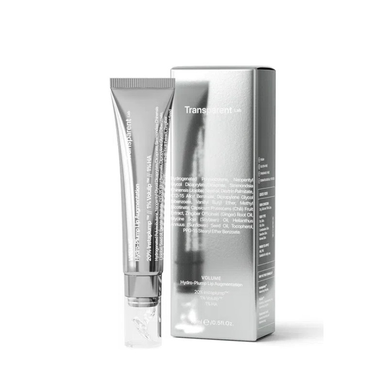 Блиск для збільшення об'єму губ TRANSPARENT-LAB Volume Hydro Plump Lip Augmentation 15 мл