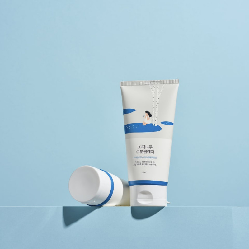 Гель для очищення шкіри з березовим соком ROUND LAB Birch Juice Moisturizing Cleanser 150 ml