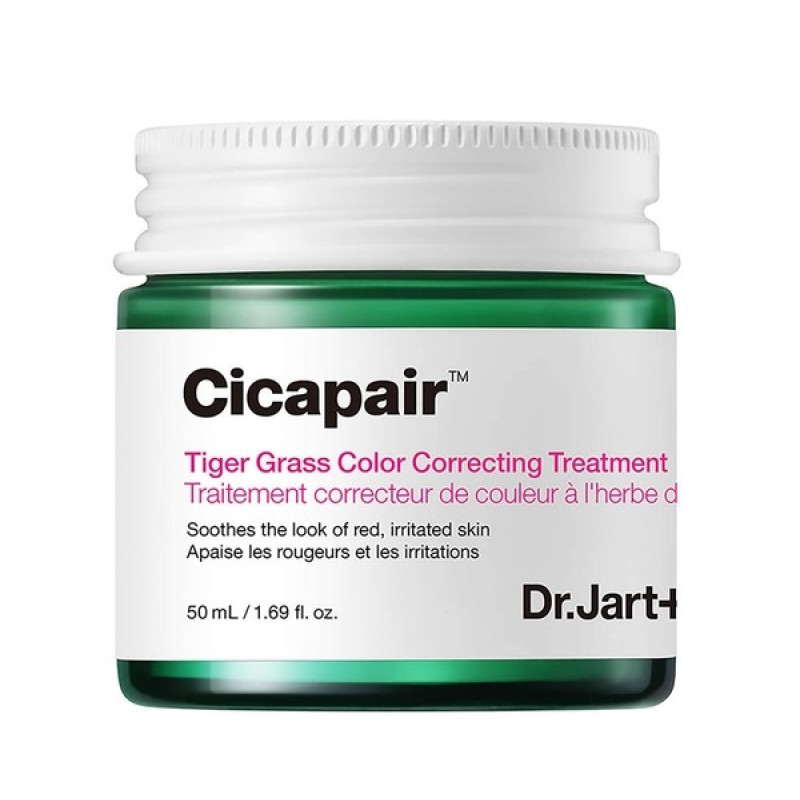 Корегуючий крем для обличчя Dr. Jart+ Cicapair Tiger Grass Color Correcting Treatment SPF22 PA++