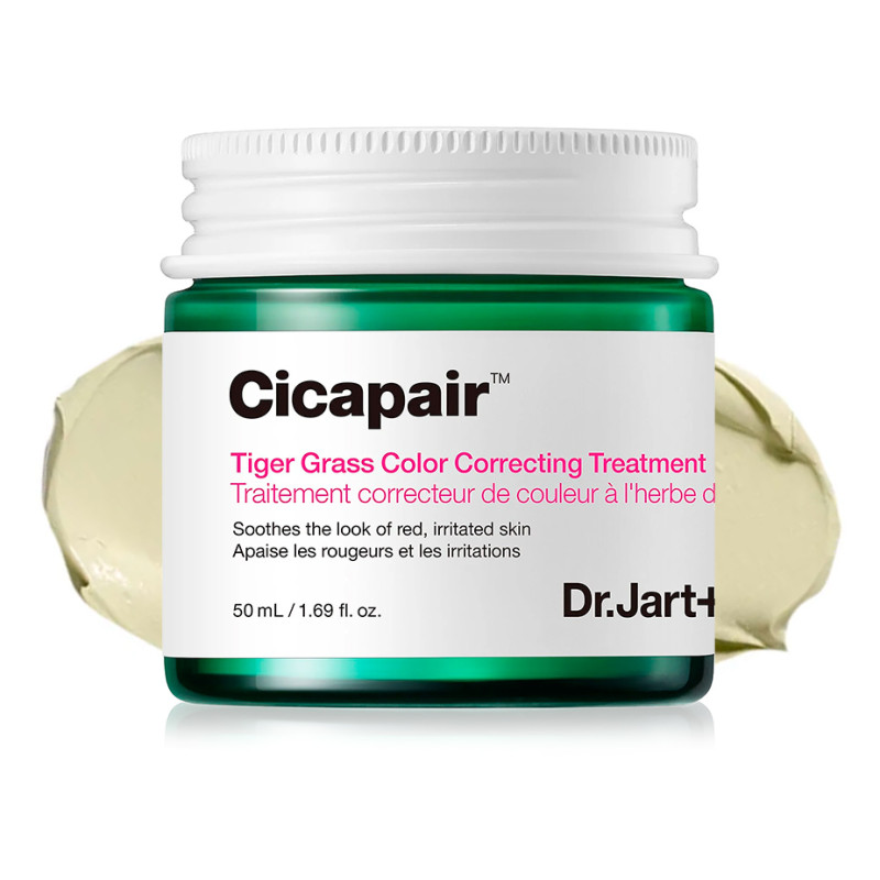 Корегуючий крем для обличчя Dr. Jart+ Cicapair Tiger Grass Color Correcting Treatment SPF22 PA++