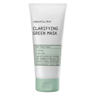 Очищающая маска с глиной и спирулиной Logically, Skin Clarifying Green Mask