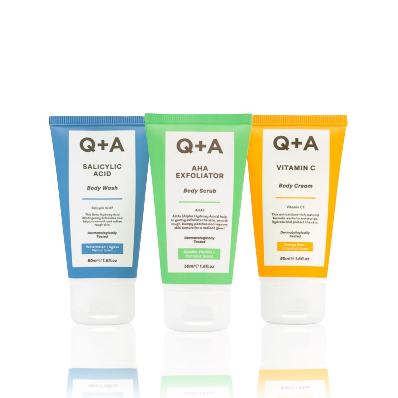 Подарунковий набір для тіла Q+A Bodycare Heroes Gift Set