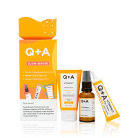 Подарунковий набір для сяяння шкіри Q+A Glow Heroes Gift Set