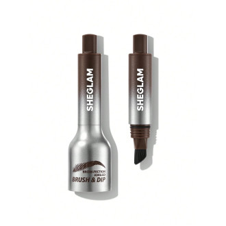 Помадка для бровей Sheglam Brow-Fection Angled Brush and Dip - Chocolate