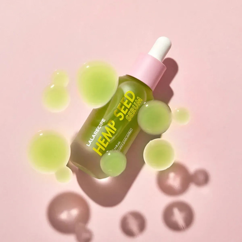 Заспокійлива сироватка для обличчя з екстрактом насіння коноплі LALARECIPE Hemp Seed Serum 30 мл