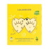 Освітлююча гідрогелева маска для шкіри навколо очей LALARECIPE Heart Goggle Brightening Mask