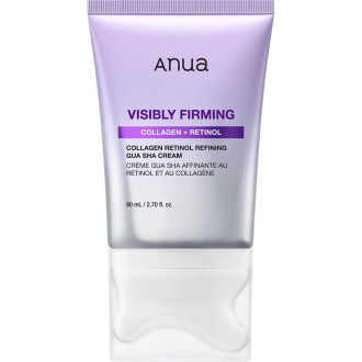 Антивіковий крем-масажер з колагеном та ретинолом ANUA Collagen Retinol Refining Gua Sha Cream 80ml