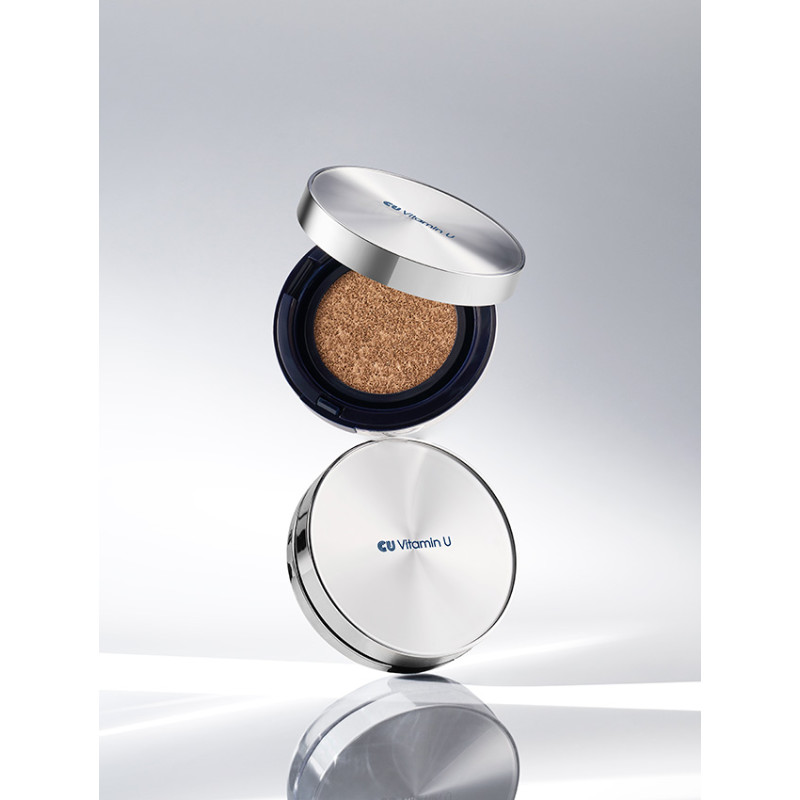 Кушон з полінуклеотидами та вітаміном U CU SKIN Vitamin U Coverfit Cushionpact No.23 SPF 50+ PA++++