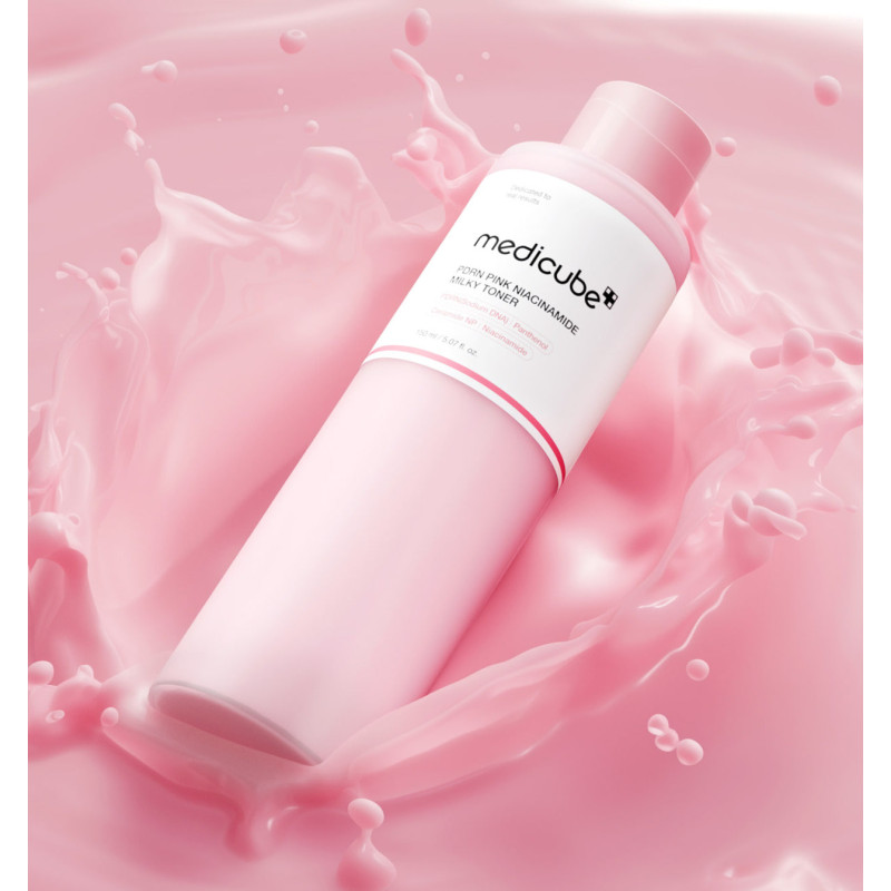 Молочний тонер Medicube PDRN Pink Niacinamide Milky Toner 150 мл