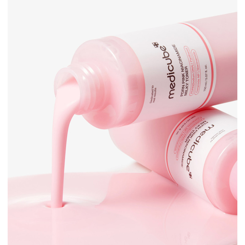 Молочний тонер Medicube PDRN Pink Niacinamide Milky Toner 150 мл