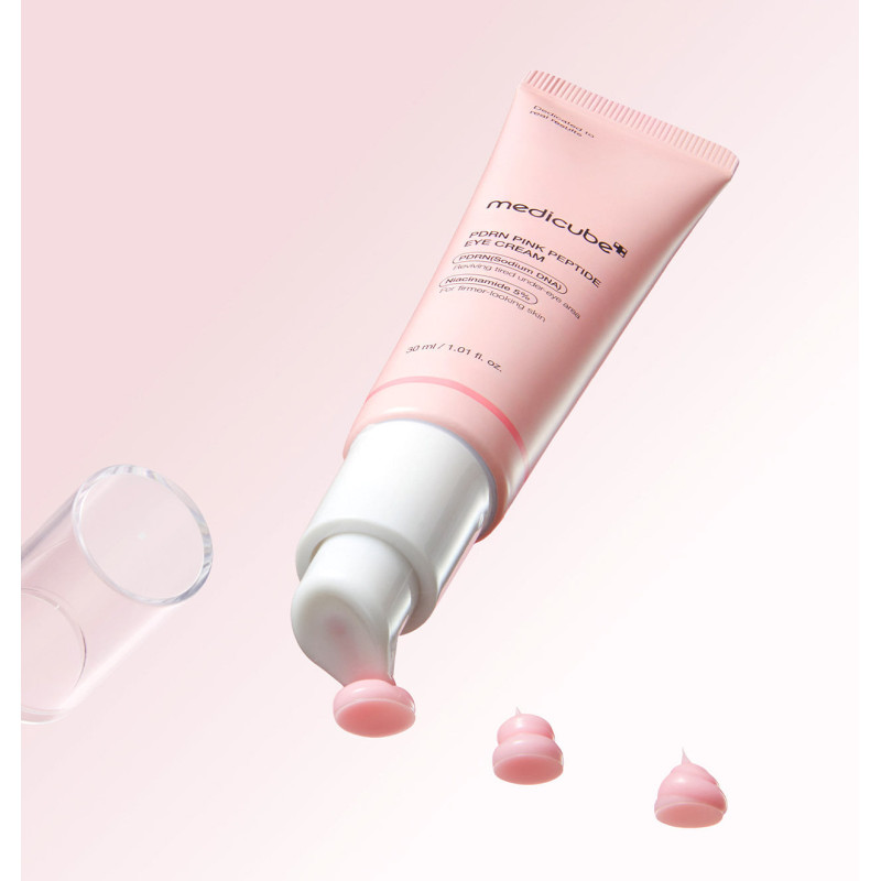 Крем для шкіри навколо очей з полінуклеотидами та пептидами Medicube PDRN Pink Peptide Eye Cream, 30 мл