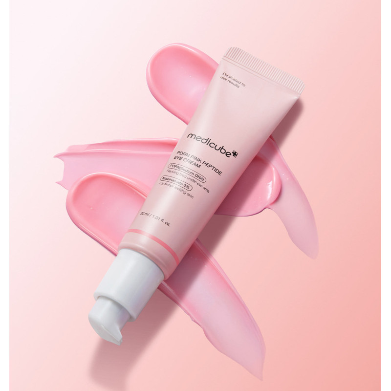 Крем для шкіри навколо очей з полінуклеотидами та пептидами Medicube PDRN Pink Peptide Eye Cream, 30 мл