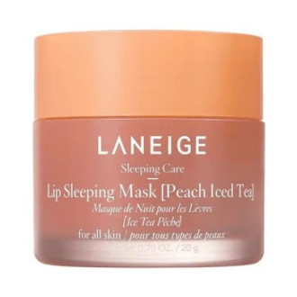 Маска для губ «Персиковый чай» Laneige Lip Sleeping Mask EX Peach Ice Tea, 20g