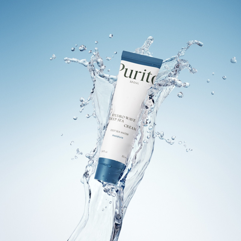 Зволожувальний крем з морською водою Purito SEOUL Hydro Wave Deep Sea Cream, 50 мл