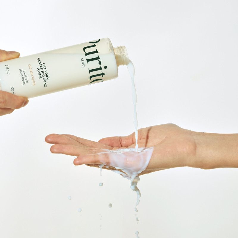 Відновлювальний тонер з PDRN на основі вівса Purito Seoul Oat PDRN Gentle Refining Toner, 200 ml