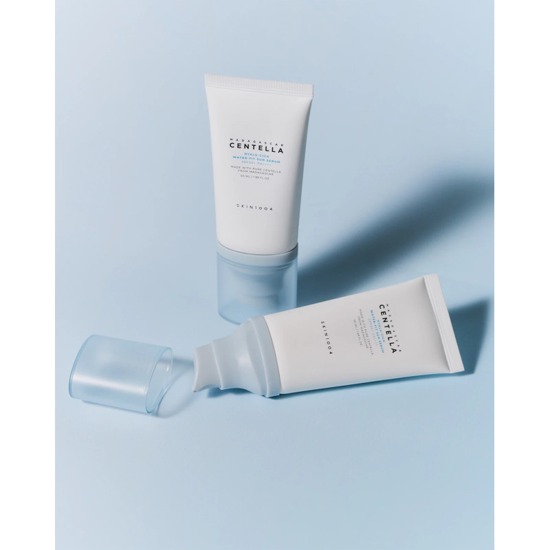 Набір сонцезахисних сироваток для обличчя Skin1004 Madagascar Centella Hyalu-Cica Water-Fit Sun Serum Twin Pack