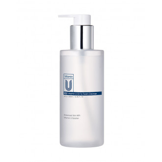 Очищающее гидрофильное масло-пенка 2 в 1 CU: Vitamin U Oil To Foam Cleanser