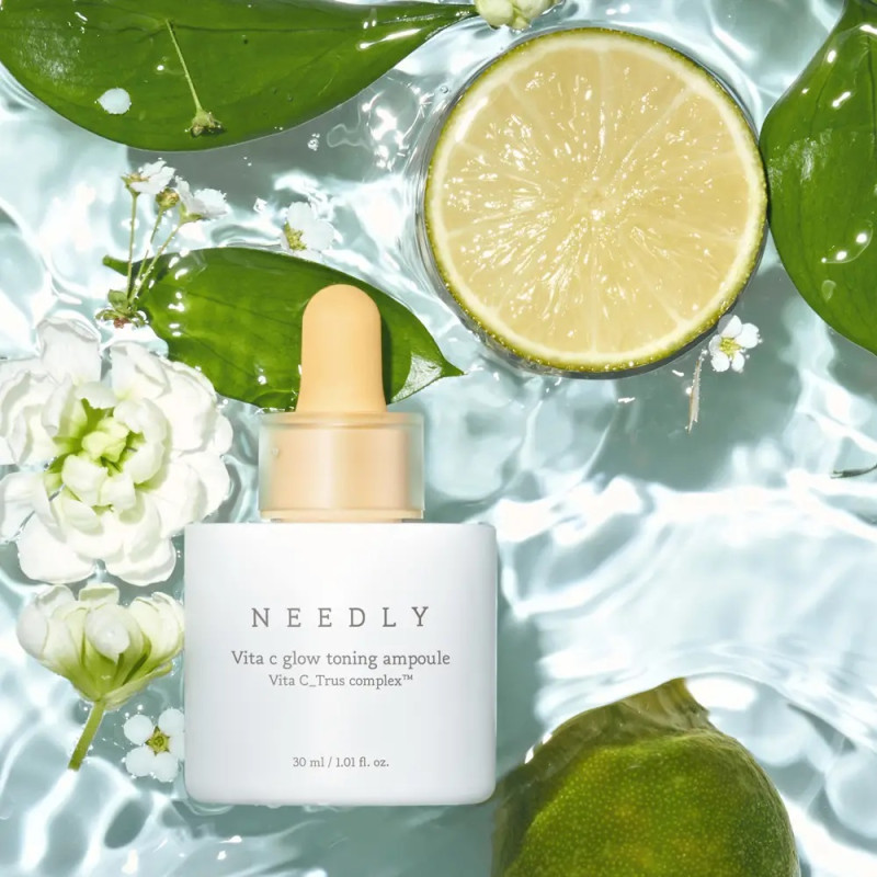 Тонізуюча сироватка з вітаміном С для сяяння шкіри Needly Vita C glow toning ampoule, 30мл
