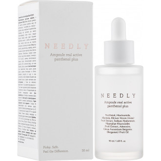 Восстанавливающая ампульная сыворотка с пантенолом Needly Ampoule Real Active Panthenol Plus