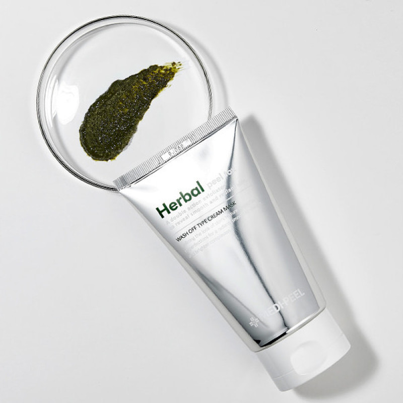 Маска-пілінг очищаюча з ефектом детоксу Medi-Peel Herbal Peel Tox Wash Off Type Cream Mask 120 ml