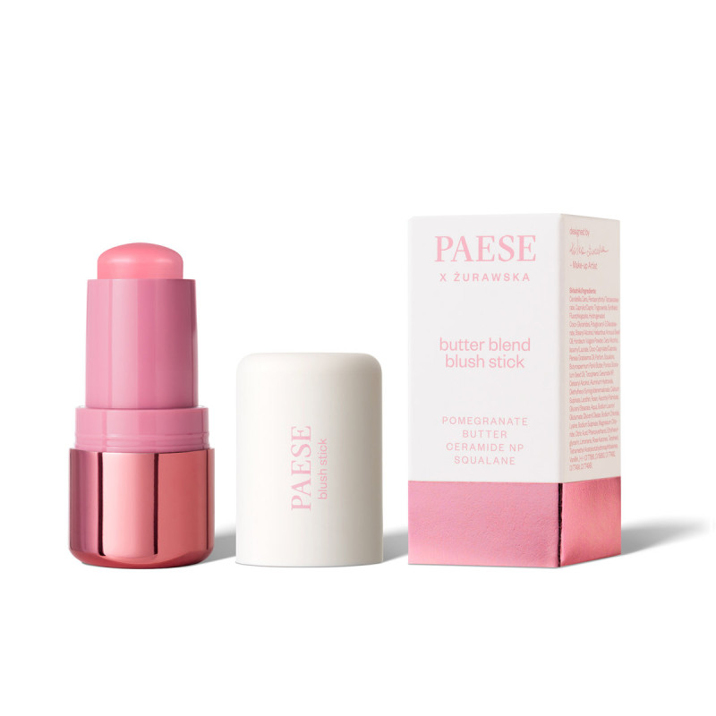 Кремові рум'яна-стік для обличчя Paese BUTTER BLEND 01 Peony
