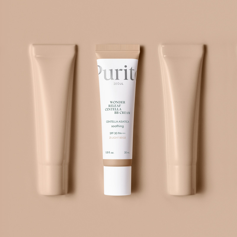 BB-крем з екстрактом центелли Purito Seoul Wonder Releaf Centella BB Cream 21 Light Beige