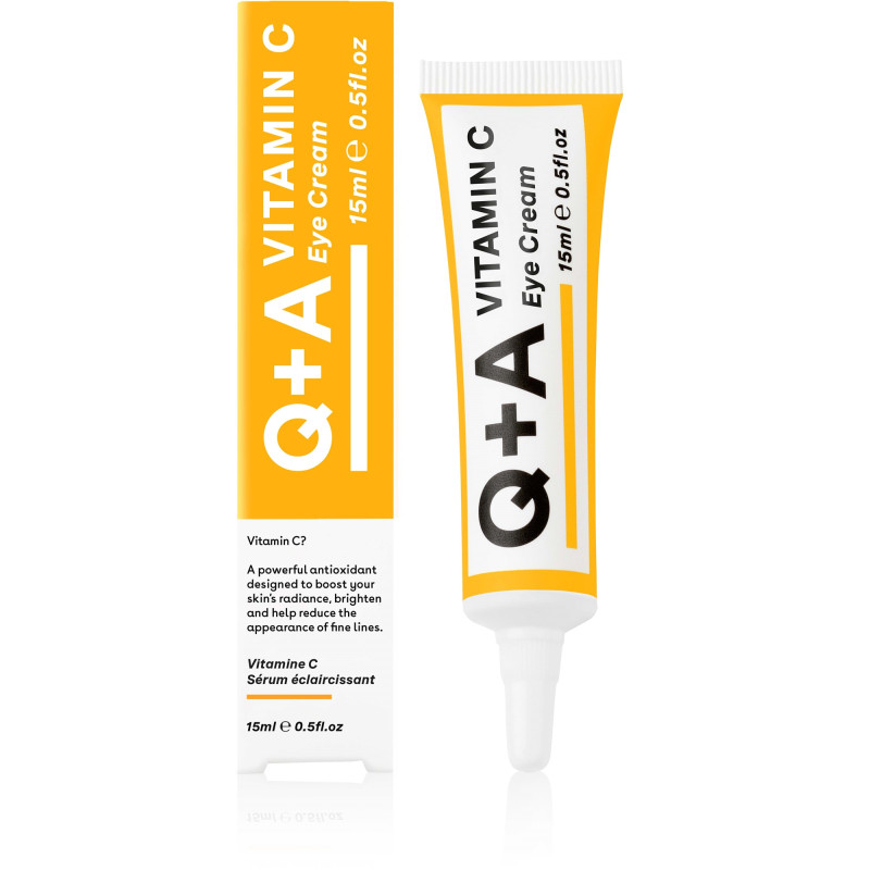 Крем для зони навколо очей Q+A Vitamin C Eye Cream