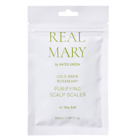 Очищаюча маска для шкіри голови з морською сіллю Rated Green Real Mary Cold Brewed Rosemary Purifyng Scalp Scaler 50 мл