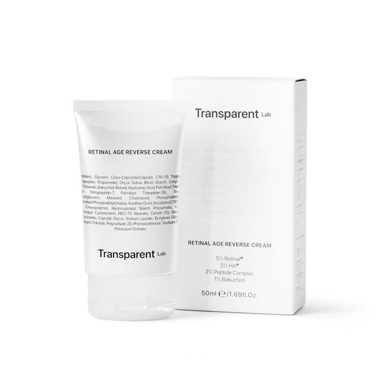 Крем для обличчя проти старіння TRANSPARENT-LAB Retinal Age Reverse Cream 50 мл