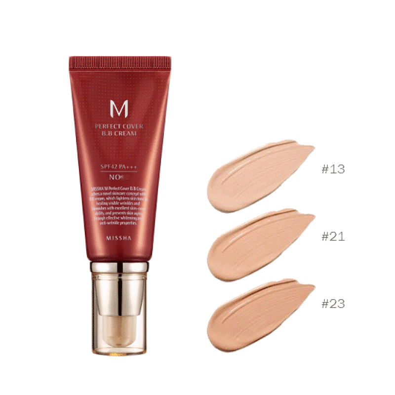 BB крем для обличчя Missha M Perfect Cover SPF42/PA+++ 50мл