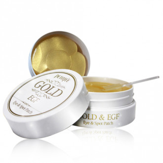 Гидрогелевые патчи для глаз с золотом и EGF — PETITFEE Gold & EGF Eye & Spot Patch 60шт + 30 точечных патчей