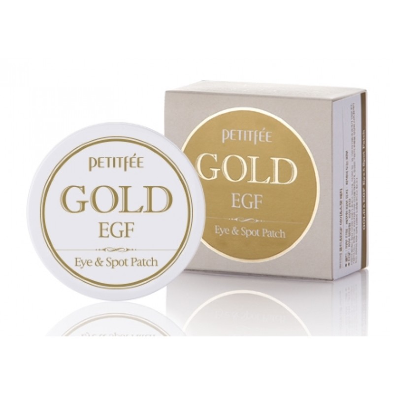 Гідрогелеві патчі для очей з золотом і EGF - PETITFEE Gold & EGF Eye & Spot Patch 60шт + 30 точкових патчів