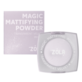 Профессиональная финишная пудра ZOLA Magic Mattifying Powder WHITE